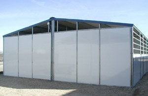 Shedrow Event Stalls - Front View